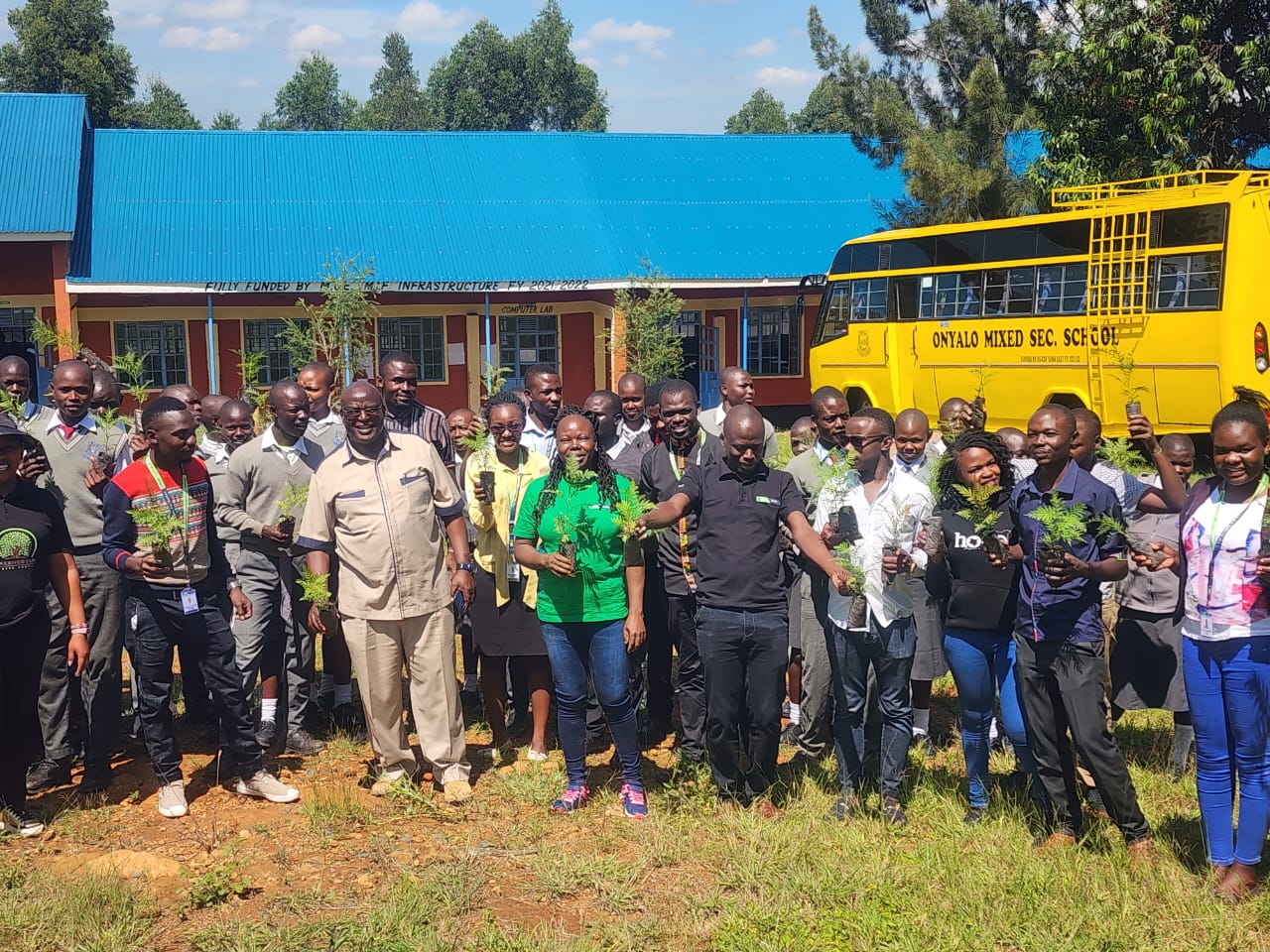 Tree Planting Caravan by KCB bank and Greencover Trees Kenya