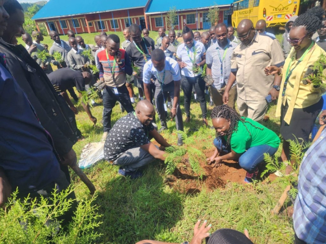 Tree Planting Caravan by KCB bank and Greencover Trees Kenya