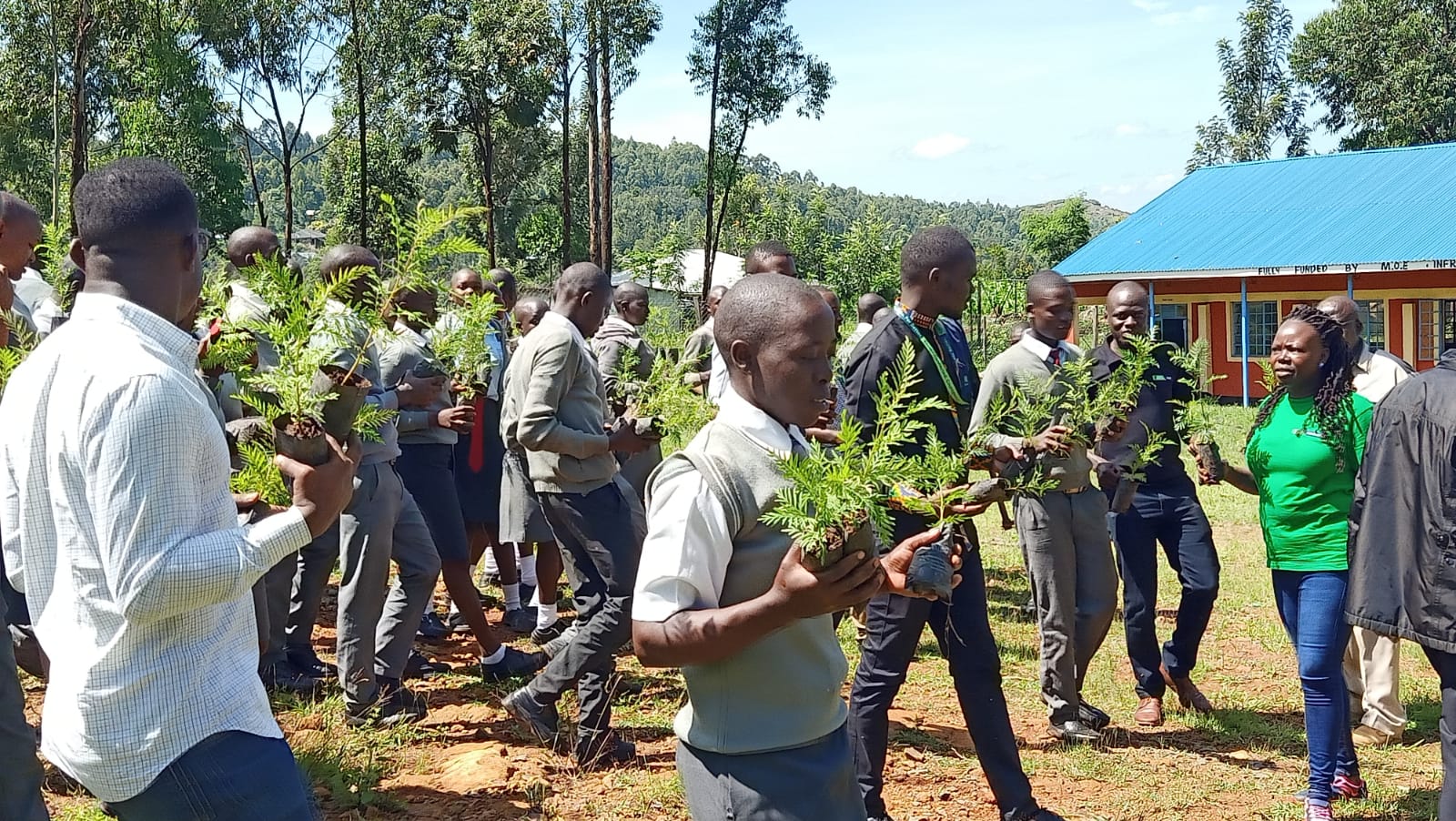 Tree Planting Caravan by KCB bank and Greencover Trees Kenya