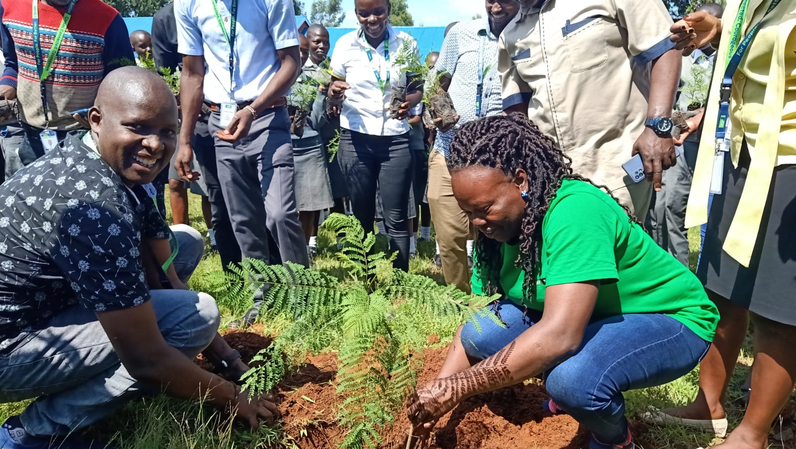 Tree Planting Caravan by KCB bank and Greencover Trees Kenya