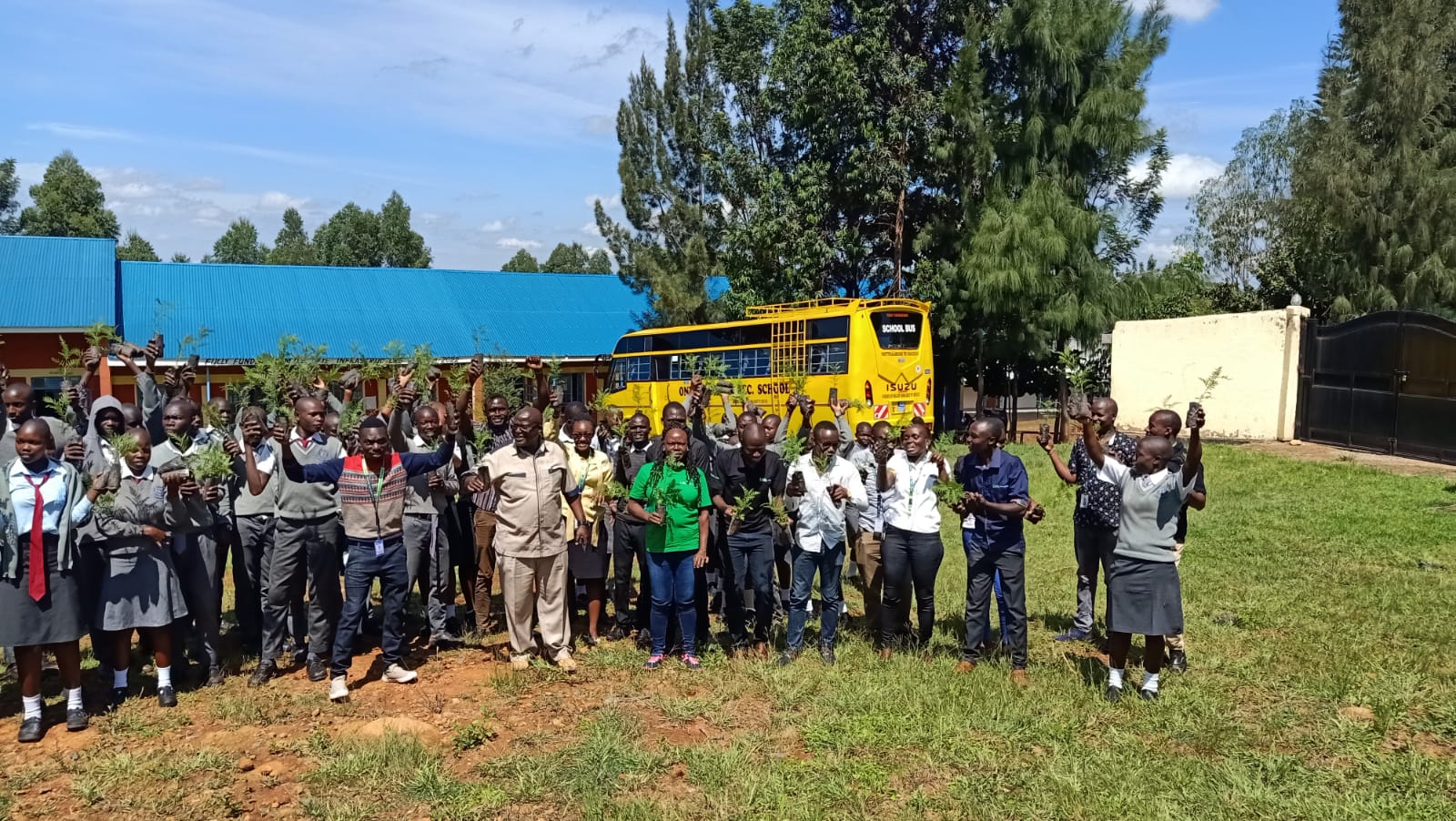 Tree Planting Caravan by KCB bank and Greencover Trees Kenya