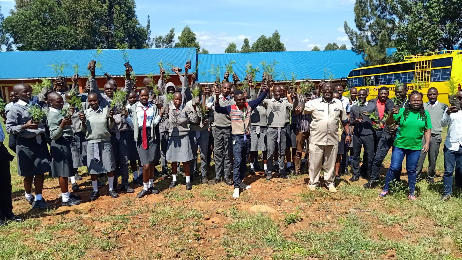 Tree Planting Caravan by KCB bank and Greencover Trees Kenya