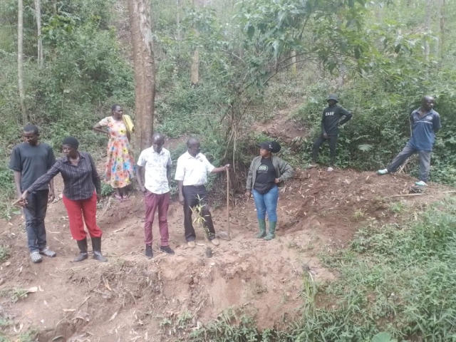 Visit by Kenya Forest Research Institute, Kenya Water Towers and Kenya Forest